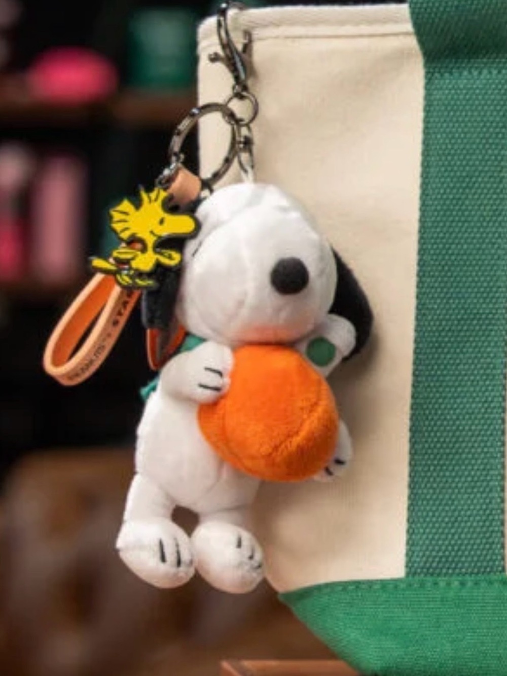 Peanuts + Starbucks Snoopy Bag Charm